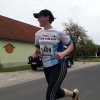 Renate auf dem Weg zum Thermengutschein.